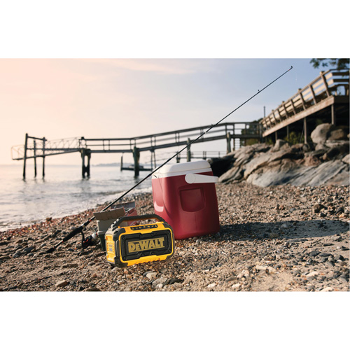Max Jobsite Bluetooth&reg; Speaker (Tool Only), Lithium-Ion, 12 V/20 V Haskins Industrial Inc.