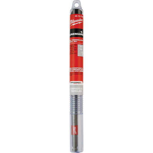 Shockwave Impact Duty Lineman's Fiberglass Drill Bit, 9/16", Carbide Haskins Industrial Inc.