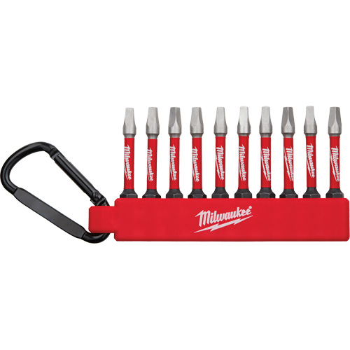 Jeu dembouts pour tournevis &agrave; chocs Shockwave, Carr&eacute;e, #2, Prise 1/4" Haskins Industrial Inc.