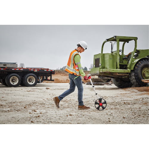 Digital Measuring Wheel, 12"/30 cm, 10000' Range Haskins Industrial Inc.