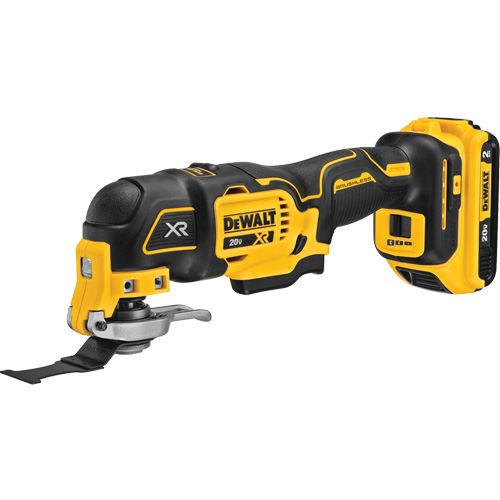 XR&reg; Brushless Cordless 3-Speed Oscillating Multi-Tool Kit, 20 V, Lithium-Ion Haskins Industrial Inc.