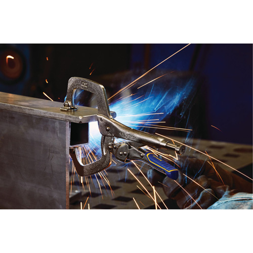 Pince-&eacute;tau avec patins pivotants Vise Grip Fast Release, Longueur 11", Pinces serre-joints Haskins Industrial Inc.