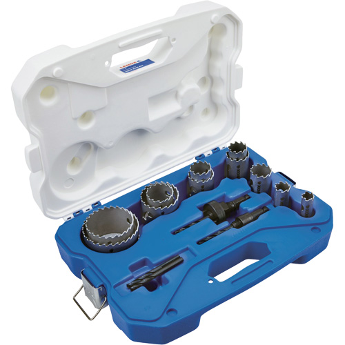 General Hole Saw Set, 11 Pieces Haskins Industrial Inc.