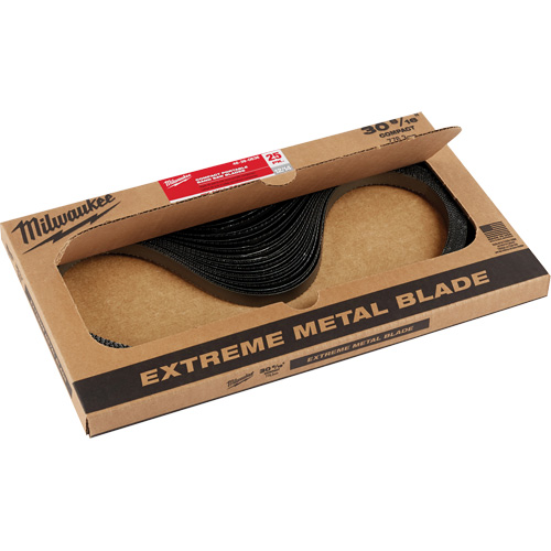 Lames-ruban pour coupes de m&eacute;taux extr&ecirc;mes, Acier rapide, 30-9/16" lo x 1/2" la x &eacute;paisseur 0,02", 12/14 dents par pouce Haskins Industrial Inc.