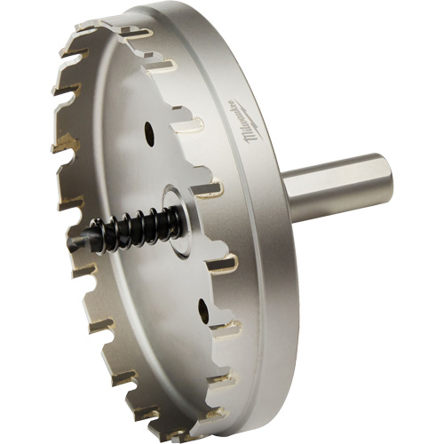 One-Piece Carbide Hole Cutters, 4", 3/16" Depth of Cut Haskins Industrial Inc.