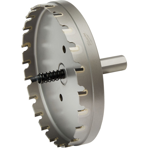 One-Piece Carbide Hole Cutters, 4-1/2", 3/16" Depth of Cut Haskins Industrial Inc.