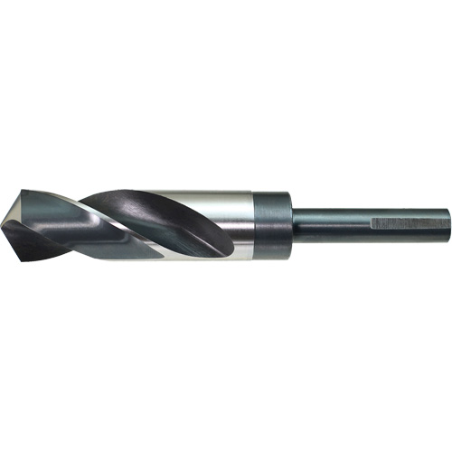 DRILLCO Reduced Shank Drill Bit, 9/16", High Speed Steel, 3" Flute, 118° Point Haskins Industrial Inc.
