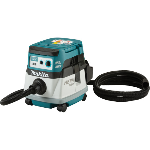Dry Quiet Vacuum Cleaner with AWS (Tool Only), 18 V, 2.11 gal. Capacity Haskins Industrial Inc.