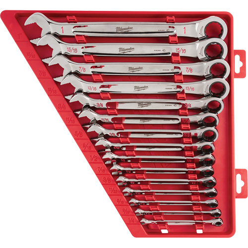 Ratcheting Wrench Set, Combination, 15 Pieces, Imperial Haskins Industrial Inc.