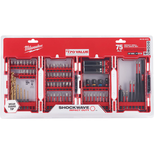 Shockwave Impact Drill & Drive Set Haskins Industrial Inc.