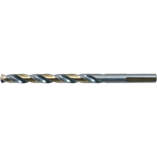 DRILLCO 3-Flat Shank Jobber Drill Bit, High Speed Steel, 1/16", 1-7/8" L, 7/8" Flute, 140° Point Angle Haskins Industrial Inc.
