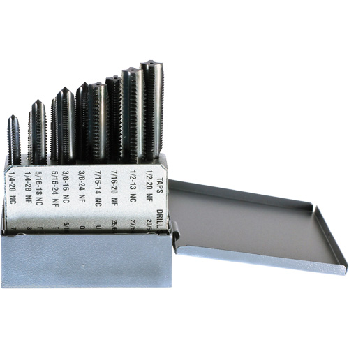 DRILLCO Tap Set, 10 Pieces Haskins Industrial Inc.