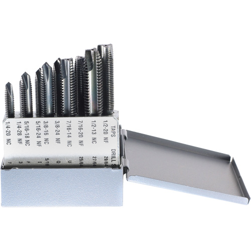 DRILLCO Tap Set, 10 Pieces Haskins Industrial Inc.