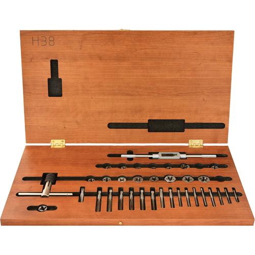 Drillco&reg; Tap & Hex Die Set, 36 Pieces Haskins Industrial Inc.