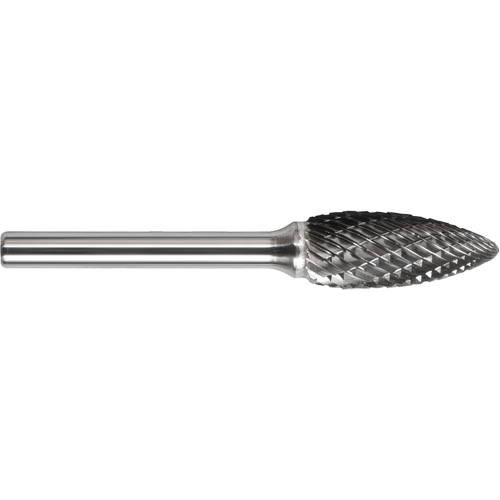 DRILLCO Double Cut Flame Shaped Burr, SH-41L2 Haskins Industrial Inc.