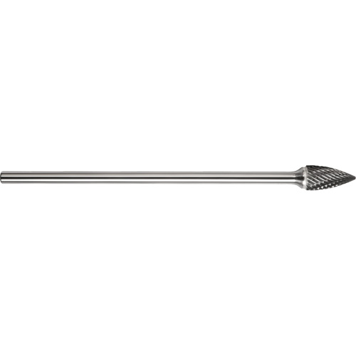 DRILLCO Single Cut Flame Shaped Burr, SG-1L6 Haskins Industrial Inc.
