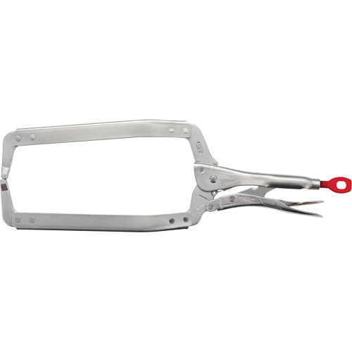 Torque Lock Locking Pliers with Regular Jaws, 18" Length, C-Clamp Haskins Industrial Inc.