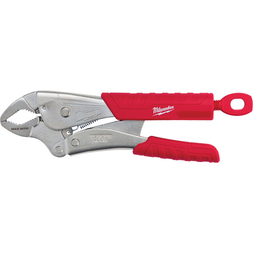 Torque Lock MaxBite Locking Pliers, 10" Length, Curved Jaw Haskins Industrial Inc.