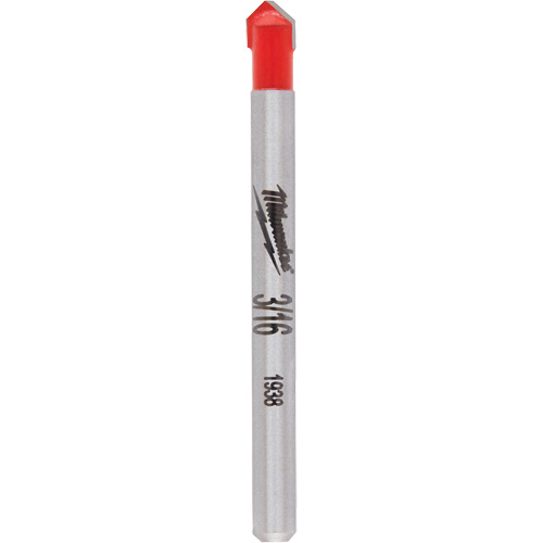 Glass & Tile Bit, 3/16", Carbide Haskins Industrial Inc.