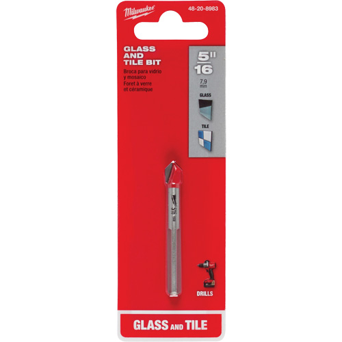 Glass & Tile Bit, 5/16", Carbide Haskins Industrial Inc.