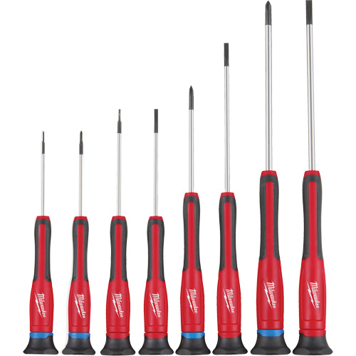 Jeu de tournevis de pr&eacute;cision, 8 mcx Haskins Industrial Inc.