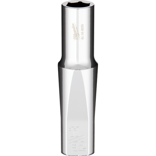 Douille SAE avec c&ocirc;t&eacute;s Four Flats, 11/32", Prise 3/8", 6 pans, Profond Haskins Industrial Inc.