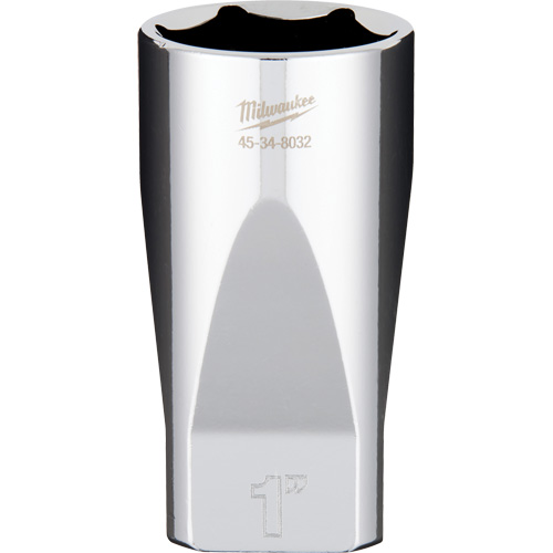 Douille SAE avec c&ocirc;t&eacute;s Four Flats, 1", Prise 3/8", 6 pans, Profond Haskins Industrial Inc.