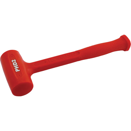 Maillet sans rebond monobloc, 1,6 lb, Prise Lisse, 12-3/4" lo Haskins Industrial Inc.