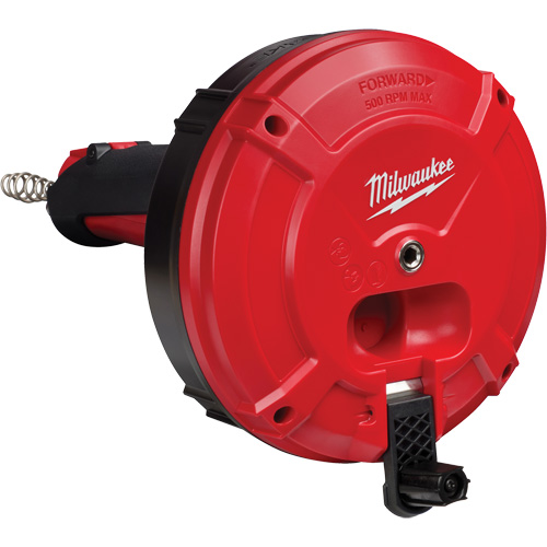 Furet Trapsnake avec dispositif d'alimentation et de retrait Cable-Drive, &eacute;lectrique, 25' Longueur du c&acirc;ble, 1/4" Diam&egrave;tre du c&acirc;ble Haskins Industrial Inc.