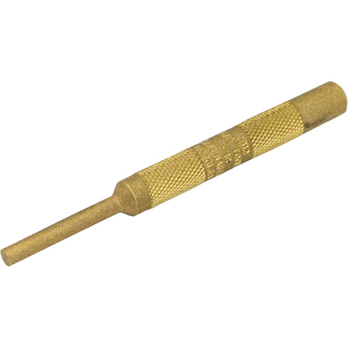 Brass Pin Punch, 3/16" Dia. x 4" L Haskins Industrial Inc.