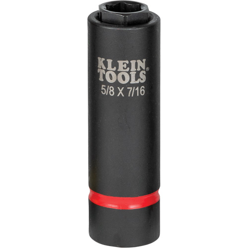 2-in-1 Socket, Impact, 7/16", 5/8" Drive, 6 Points Haskins Industrial Inc.
