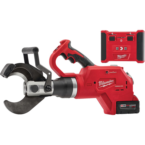 Coupe-c&acirc;ble pour c&acirc;bles souterrains de 3" M18 Force Logic avec t&eacute;l&eacute;commande sans fil Haskins Industrial Inc.