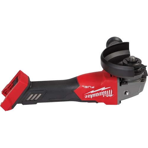 Meuleuse &agrave; frein &agrave; vitesse variable avec interrupteur &agrave; glissi&egrave;re verrouillable M18 Fuel, 18 V, Mandrin 5"/4-1/2", Lithium-ion Haskins Industrial Inc.