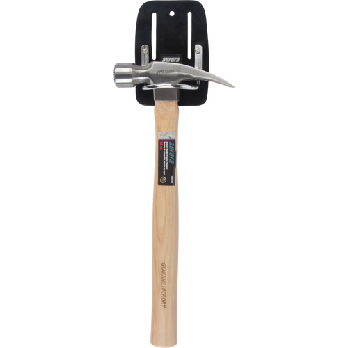 Porte-outil &agrave; anneau en acier, Support pour marteau, Cuir, 0 Poches Haskins Industrial Inc.