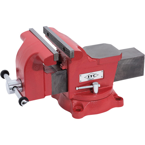 Mechanic's Vise, 8" Jaw Width, 3-1/2" Throat Depth Haskins Industrial Inc.
