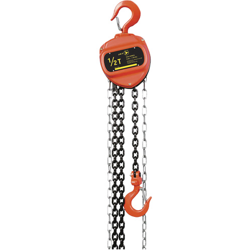 VCH Series Chain Hoist, 20' Lift, 1100 lbs. (0.5 tons) Capacity, Heat-Treated Alloy Steel Chain Haskins Industrial Inc.