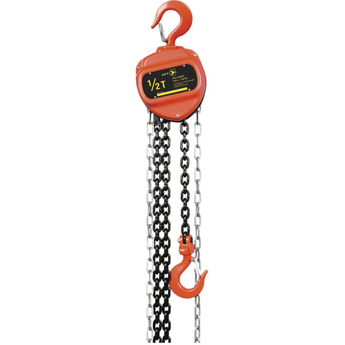 VCH Series Chain Hoist, 20' Lift, 2200 lbs. (1 tons) Capacity, Heat-Treated Alloy Steel Chain Haskins Industrial Inc.