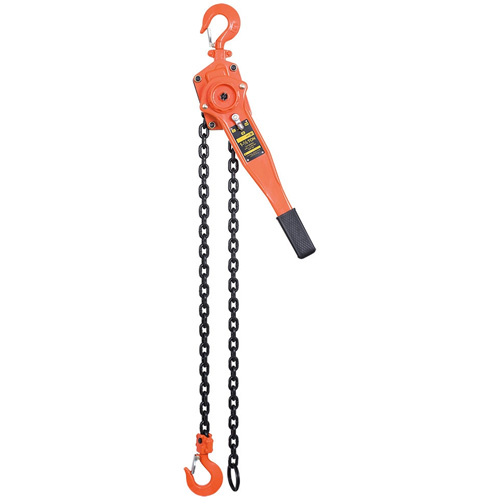VLP Series Lever Chain Hoist, 10' Lift, 3000 lbs. (1.5 tons) Capacity Haskins Industrial Inc.