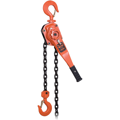 KLP Series Heavy-Duty Lever Chain Hoist, 5' Lift, 6000 lbs. (3 tons) Capacity Haskins Industrial Inc.