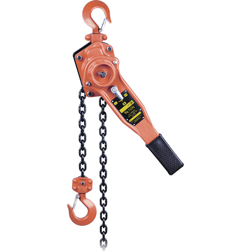 KLP-75-10 KLP Series Heavy-Duty Lever Chain Hoist, 10' Lift, 1500 lbs. (0.75 tons) Capacity Haskins Industrial Inc.