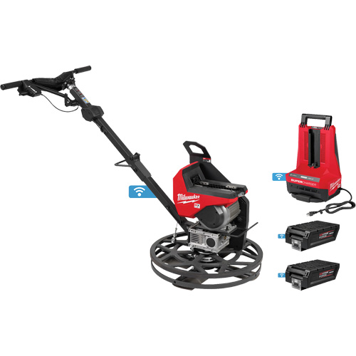 Kit de truelle &agrave; bordures &agrave; conducteur marchant 24" MX Fuel Haskins Industrial Inc.
