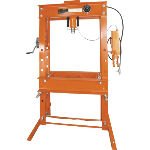 Presses pour atelier &agrave; usage lourd, Capacit&eacute; 50 tonnes Haskins Industrial Inc.