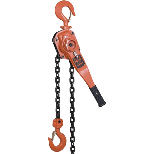 KLP-300-10 KLP Series Lever Chain Hoists, 10' Lift, 6000 lbs. (3 tons) Capacity, Steel Chain Haskins Industrial Inc.