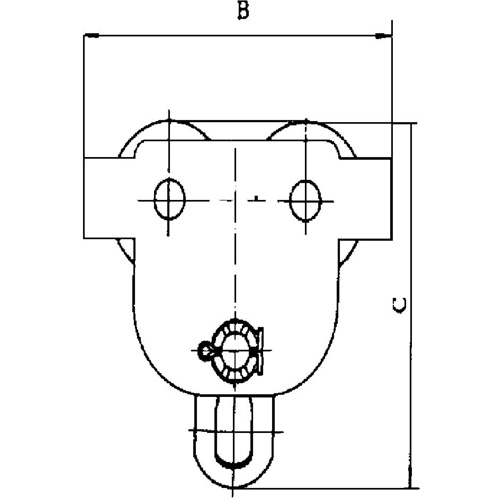 Chariot de levage manuel &agrave; usage intensif — s&eacute;rie SBT, 11000 lb (5 tonnes) Haskins Industrial Inc.