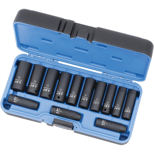 PS1338DM Jeux - douilles, 13 Mcx, Chocs, Prise de 3/8", Profond Haskins Industrial Inc.