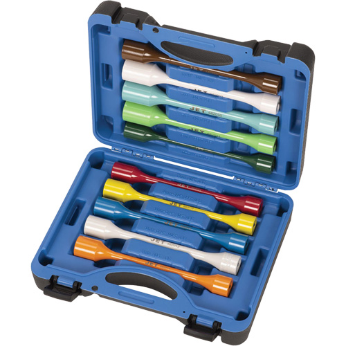 JTLS-1210S Jeux de douilles limiteurs de couple, Prise 1/2", Couple de 65 lb-pi/80 lb-pi/100 lb-pi/120 lb-pi/140 lb-pi/45 lb-pi/135 lb-pi, Multiple Haskins Industrial Inc.