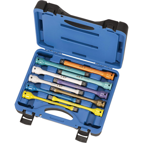 JTLE-10S Jeu de rallonges limiteurs de couple, Prise 1/2"/80 lb-pi, Couple de 65 lb-pi/100 lb-pi/120 lb-pi/140 lb-pi/75 lb-pi/90 lb-pi/110 lb-pi/150 lb-pi/160 lb-pi, Multiple Haskins Industrial Inc.