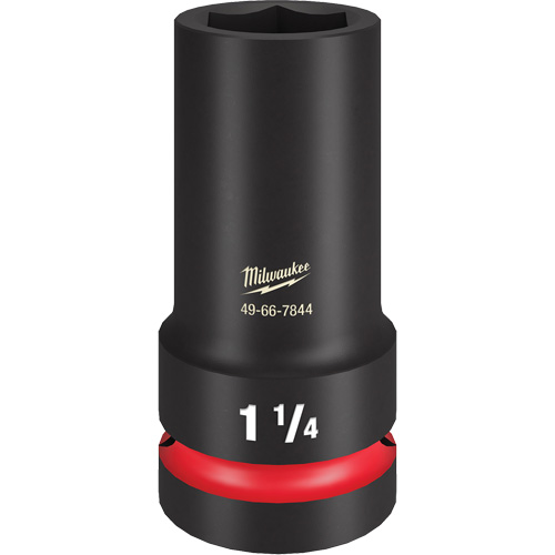 Douille &agrave; paroi extra mince Shockwave Impact Duty, Chocs, 1-1/4", Prise 1", 6 pans, Profond Haskins Industrial Inc.