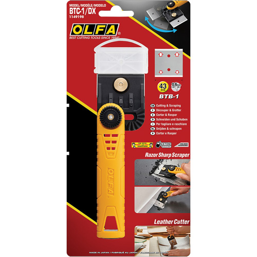 Grattoir BTC-1/DX d'usage multiple avec t&ecirc;te ajustable Haskins Industrial Inc.