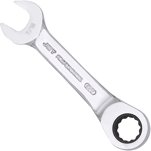 SAE Ratcheting Stubby Combination Wrench Haskins Industrial Inc.